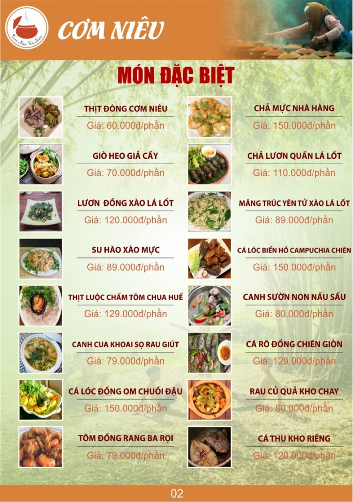 Nhà hàng món ăn Việt ngon
